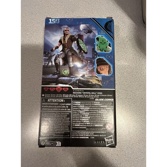 Hasbro G.I. JOE Classified Series #159 Richard Crystal Ball King 6" Figure New - Picture 5 of 7